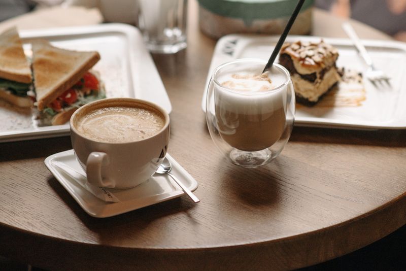 Espresso and Cappuccino coffee drinks at Marcos